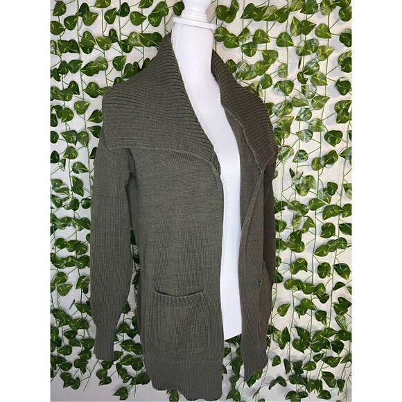 Hurley Long Knit Cardigan Sweater - Picture 3 of 5